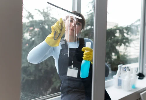 Nettoyage de vitres intérieures et extérieures à Coubert